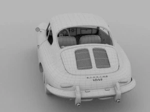 porsche 356 3D Model