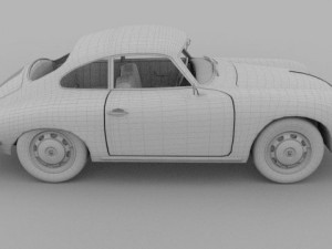 porsche 356 3D Модель