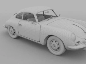 porsche 356 3D Model