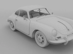 porsche 356 3D Model
