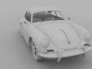 porsche 356 3D Модель
