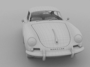 porsche 356 3D Модель