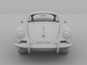 porsche 356 3D Модель