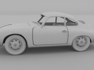 porsche 356 3D Модель