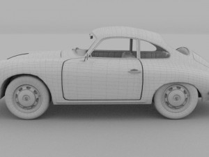 porsche 356 3D Модель