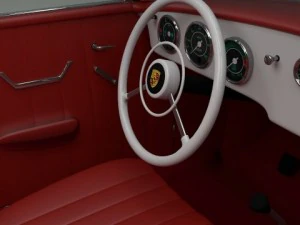 porsche 356 convertible 3D Model