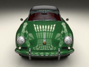 porsche 356 cabriolet 3D Model