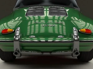 porsche 356 cabriolet 3D Model