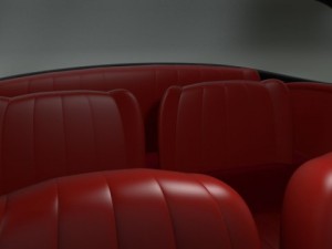 porsche 356 cabriolet Modello 3D