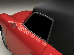 porsche 356 cabrio Modelo 3D