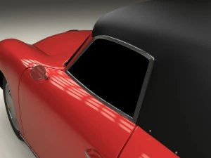 porsche 356 cabrio 3D Model