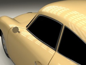 porsche 356 coupe 3D Model