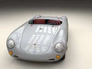 porsche 550 spyder 3D Model