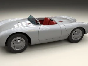 porsche 550 spyder 3D Model