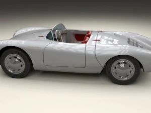 porsche 550 spyder 3D Model