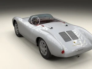 porsche 550 spyder 3D Model