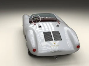 porsche 550 spyder 3D Model