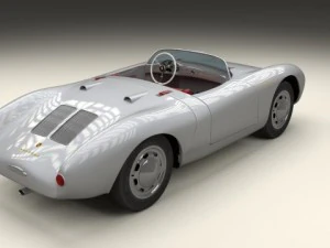 porsche 550 spyder 3D Model