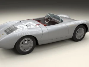 porsche 550 spyder 3D Model