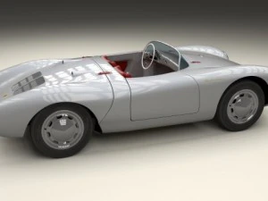 porsche 550 spyder 3D Model