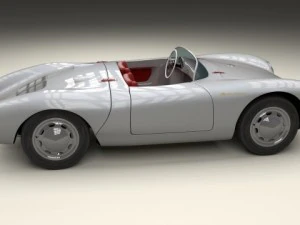 porsche 550 spyder 3D Model