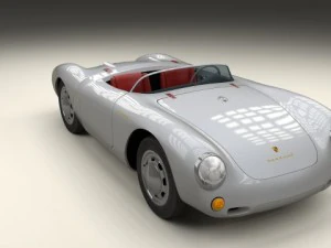 porsche 550 spyder 3D Model
