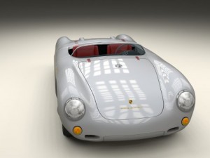 porsche 550 spyder 3D Модель