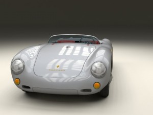 porsche 550 spyder 3D Модель
