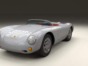 porsche 550 spyder 3D Модель