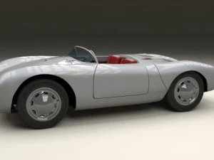 porsche 550 spyder 3D Model