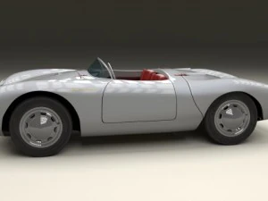 porsche 550 spyder 3D Model
