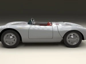 porsche 550 spyder 3D Model
