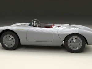 porsche 550 spyder 3D Model
