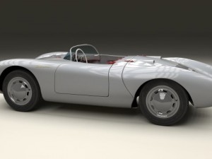 porsche 550 spyder 3D Модель
