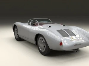 porsche 550 spyder 3D Model
