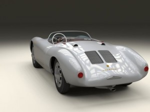 porsche 550 spyder 3D Модель