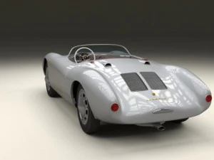 porsche 550 spyder 3D Model
