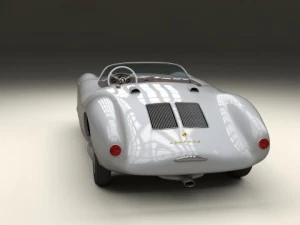 porsche 550 spyder 3D Model