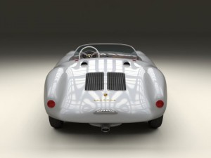 porsche 550 spyder 3D Модель
