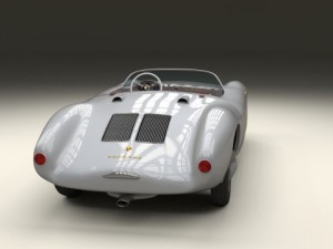 porsche 550 spyder 3D Модель