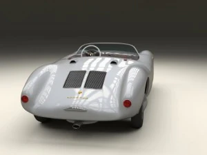 porsche 550 spyder 3D Model