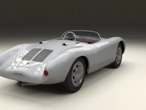 porsche 550 spyder 3D Model