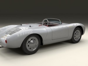porsche 550 spyder 3D Модель