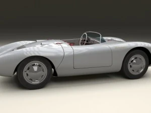 porsche 550 spyder 3D Model