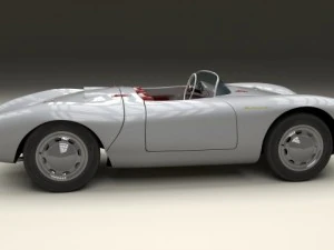 porsche 550 spyder 3D Model