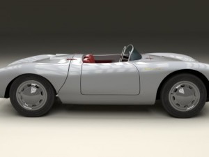 porsche 550 spyder 3D Модель