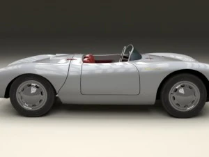 porsche 550 spyder 3D Model