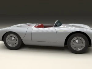 porsche 550 spyder 3D Model