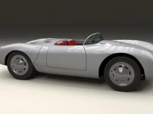 porsche 550 spyder 3D Model