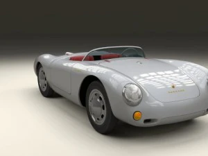 porsche 550 spyder 3D Model